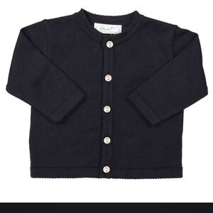 FELTMAN BROTHERS Cotton Cardigan Navy 2T